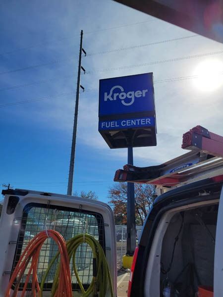 after kroger sign